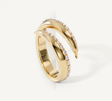 Load image into Gallery viewer, Pavé Diamond Talon Ring<br>in 14K Yellow Gold