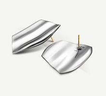 Load image into Gallery viewer, Water Earrings / Sterling Silver