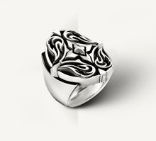 Load image into Gallery viewer, Phoenix Signet Ring<br>in Sterling Silver