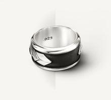 Load image into Gallery viewer, Dragon Scale Band<br>in Sterling Silver