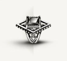 Load image into Gallery viewer, The Rebel Ring<br>w/Black Onyx / Diamonds