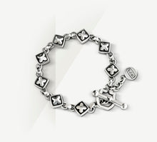 Load image into Gallery viewer, 12.5 mm Box-Crown Bracelet<br>Sterling Silver