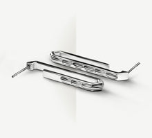 Load image into Gallery viewer, Long Crystal Earrings<br>in Sterling Silver