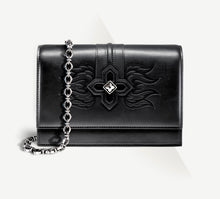 Load image into Gallery viewer, Fire & Ice / Midnight Black Purse