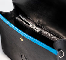 Load image into Gallery viewer, Fire & Ice / Midnight Black Purse