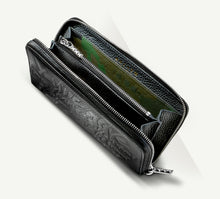 Load image into Gallery viewer, You're Alive Branded Black Leather Wallet