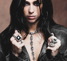 Load image into Gallery viewer, Fire & Ice Link Necklace