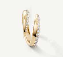Load image into Gallery viewer, Pavé Diamond Talon Ring<br>in 14K Yellow Gold
