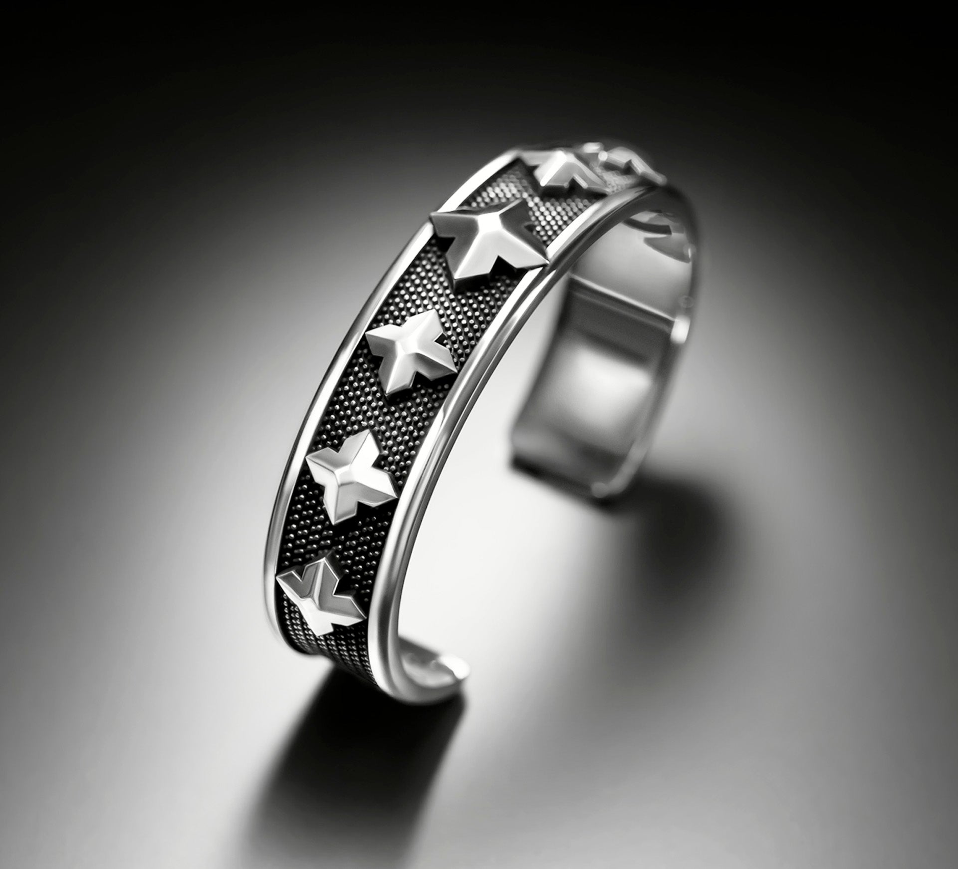 Phoenix Cuff / Sterling Silver