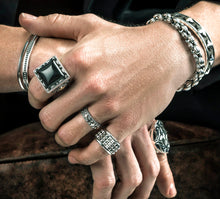 Load image into Gallery viewer, 9mm OmniLink Bracelet&lt;br&gt;Sterling Silver
