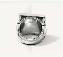 Load image into Gallery viewer, Fire &amp; Ice Signet Ring<br>Sterling Silver / Black Onyx
