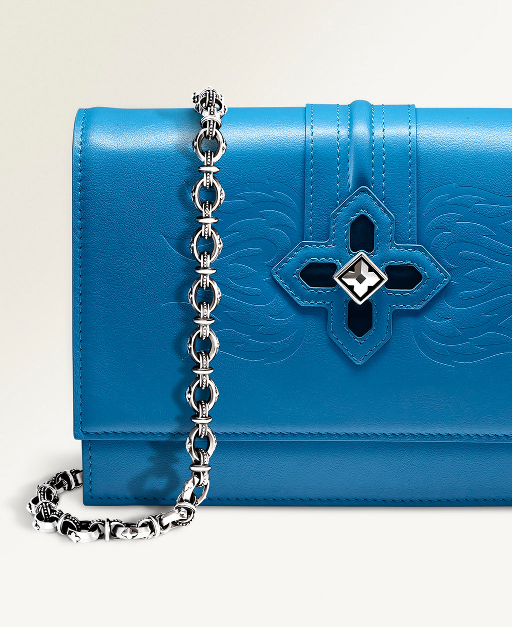 Fire & Ice / Scuba Blue Purse