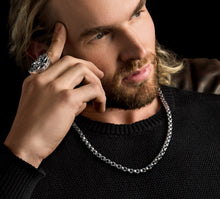 Load image into Gallery viewer, 6mm OmniLink Chain&lt;br&gt;Sterling Silver
