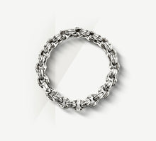 Load image into Gallery viewer, 10mm Omni Crown Bracelet&lt;br&gt;Sterling Silver
