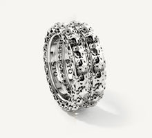 Load image into Gallery viewer, Thin Crown Stacker Ring<br>in Sterling Silver
