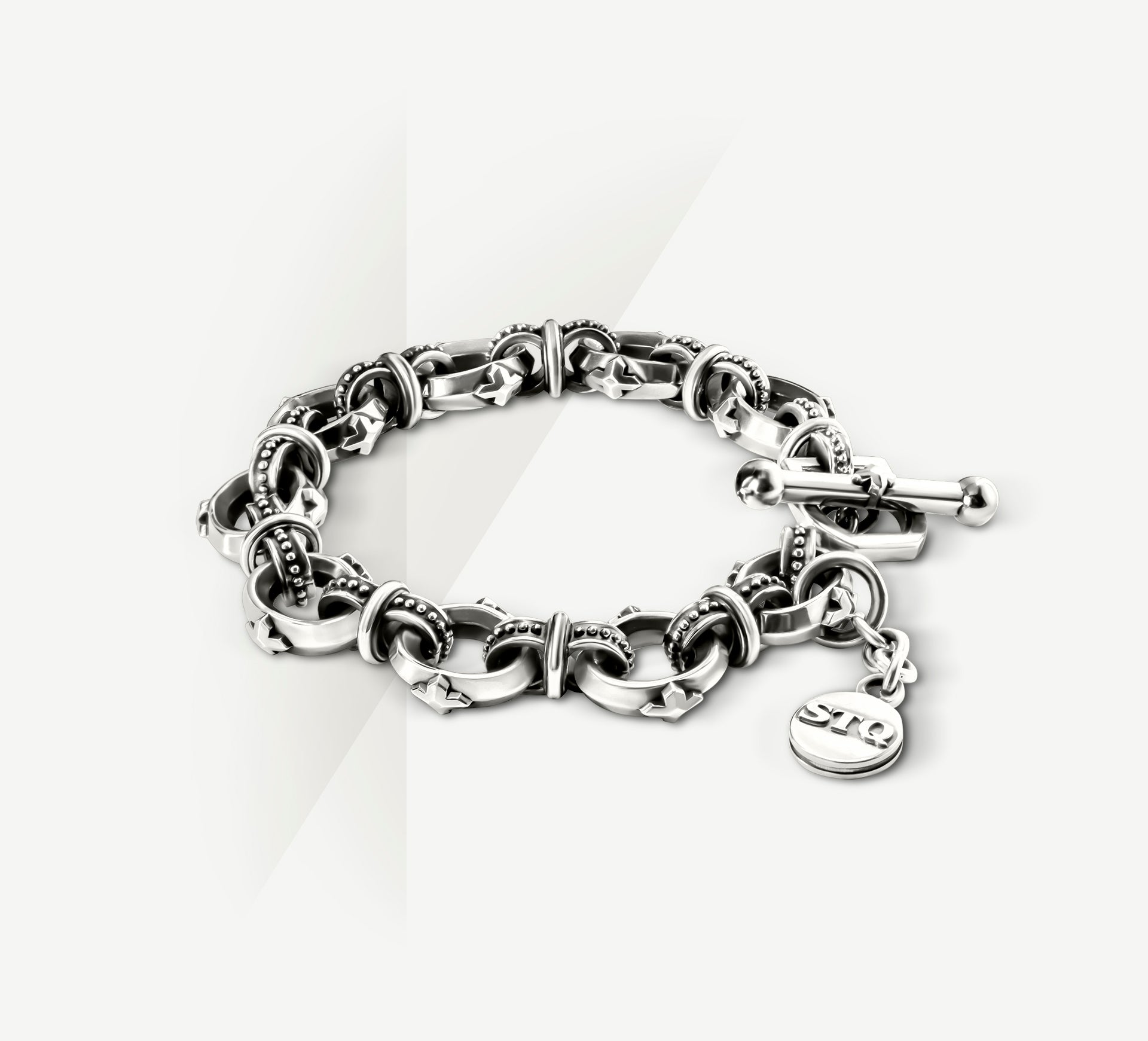 10mm Signature Link Bracelet<br>Sterling Silver