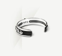 Load image into Gallery viewer, Dragon Scale Cuff&lt;br&gt;Sterling Silver
