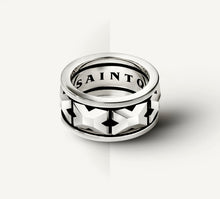 Load image into Gallery viewer, STQ Crown Spinning Band&lt;br&gt;in Sterling Silver
