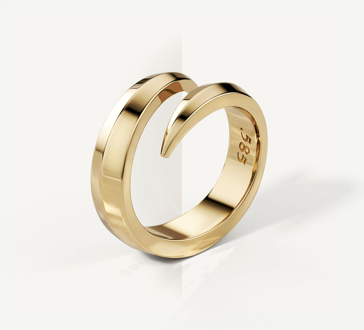Talon Ring / 14K Yellow Gold