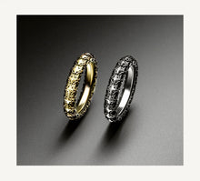 Load image into Gallery viewer, Thin STQ Crown Stacker Band Ring&lt;br&gt;in Sterling Silver
