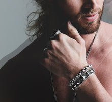Load image into Gallery viewer, 9mm OmniLink Bracelet&lt;br&gt;Sterling Silver
