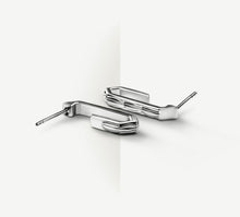 Load image into Gallery viewer, Crystal Earrings&lt;br&gt;in Sterling Silver
