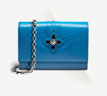 Load image into Gallery viewer, Fire &amp; Ice / Scuba Blue Purse
