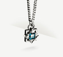 Load image into Gallery viewer, Topaz Snowflake Pendant
