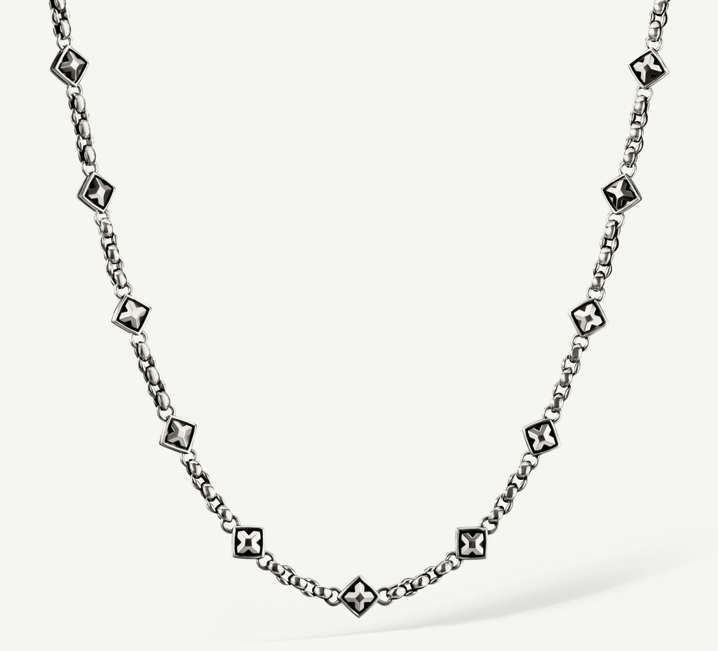 Box-Crown Omni Chain Necklace