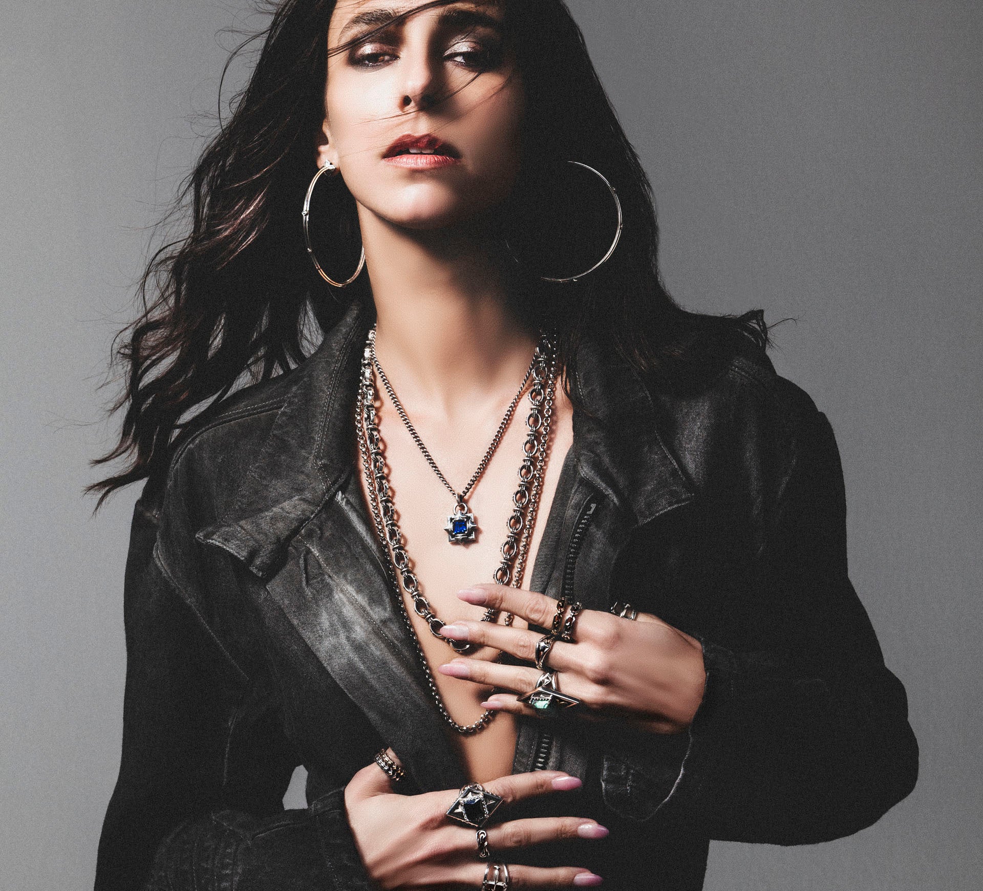 STQ Signature Link<br>Sterling Silver Necklace