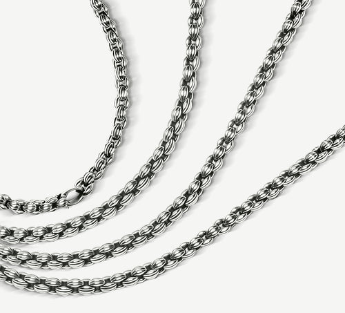 6mm OmniLink Chain<br>Sterling Silver