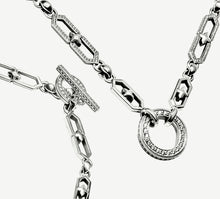 Load image into Gallery viewer, Crystal Link Choker w/Diamond Accents
